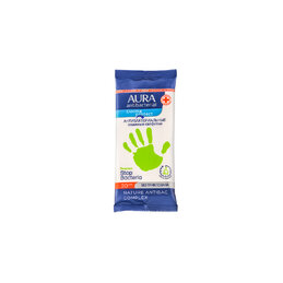 AURA antibakteriálne vlhčené obrúsky (20ks)
