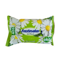 Freshmaker vlhčené obrúsky MIX karton Kamilka, Fialka, Ruža 72ks-Eko